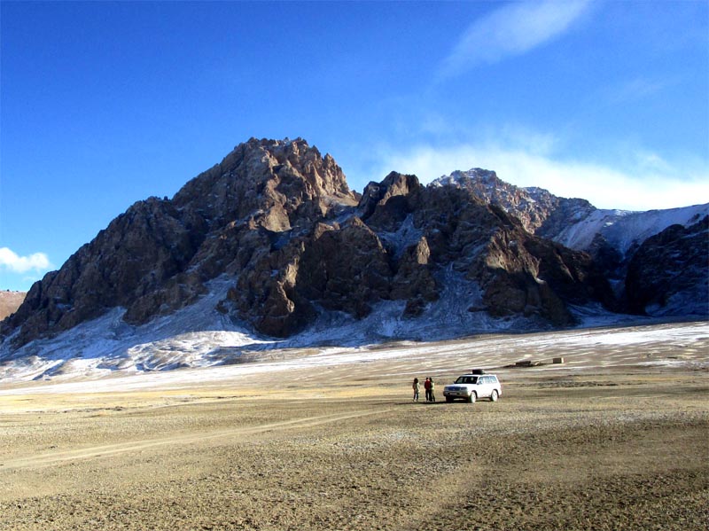Pamir in der Nähe von Murghab, auf 4000 Meter Höhe